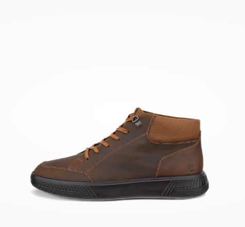 نیم بوت مردانه اکو دانمارک ECCO MOVE men’s nubuck boot از چرم نوبوک قهوه ای